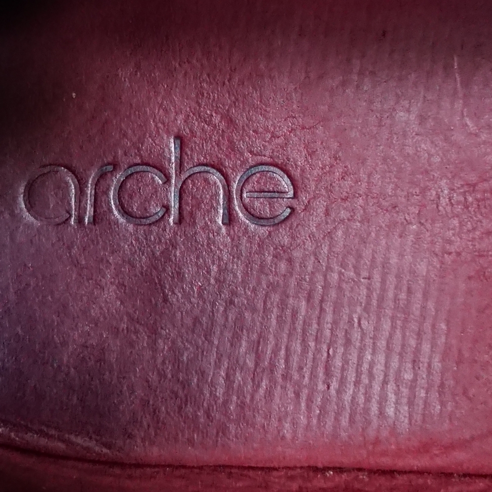 Arche Bareva ballerinas in dark red size 10 - Picture 10 of 15